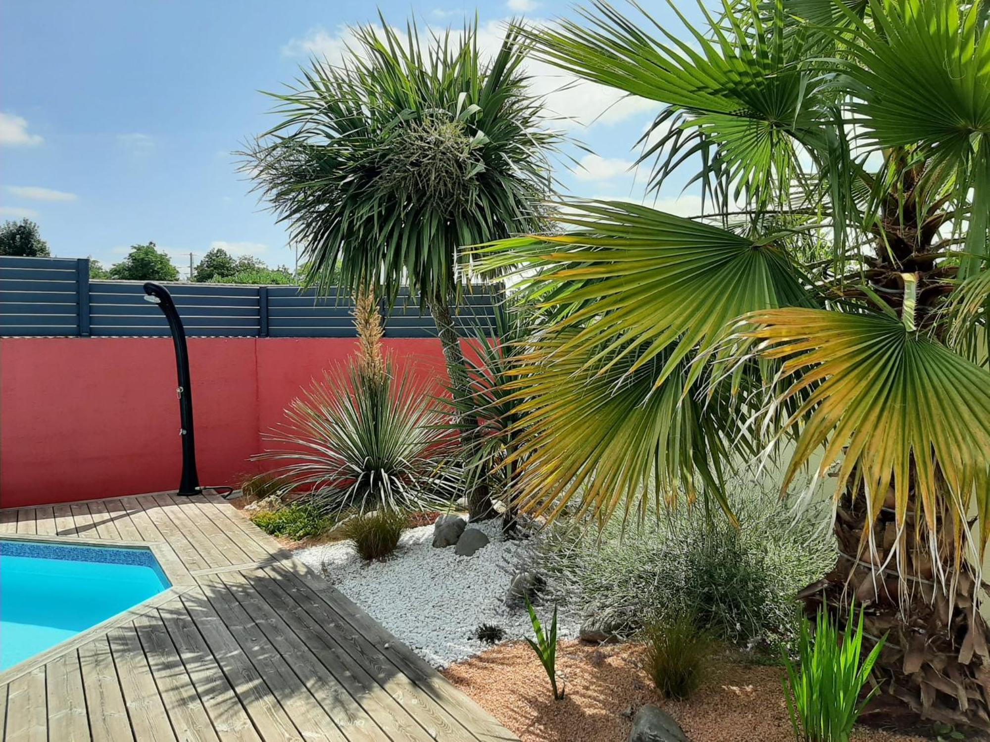 Studio Independant Chez L'Habitant Avec Piscine Et Cuisine Exterieures ラ・ロシェル エクステリア 写真